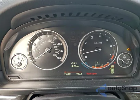 2013 BMW 535 I из США, поврежденный, VIN WBAFR7C55DC827770